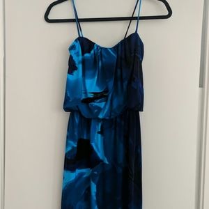 Blue maxi dress